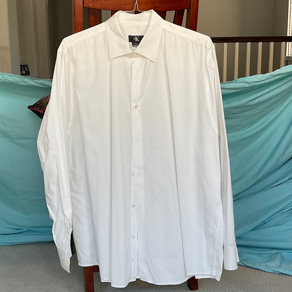 Calvin Klein Classic White Dress Shirt